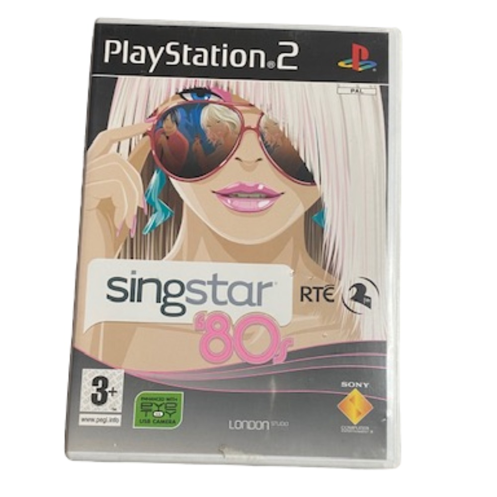 SingStar ‘80s Sur PlayStation 2 – Version Française – PAL – Très Bon état